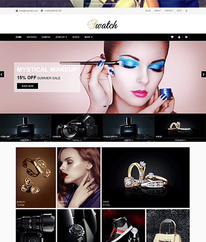 SWATCH : Premium Shopify Drop Shipping Themes | CodeGear Themes ...